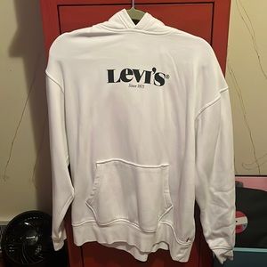 LEVIS black cursive hoodie